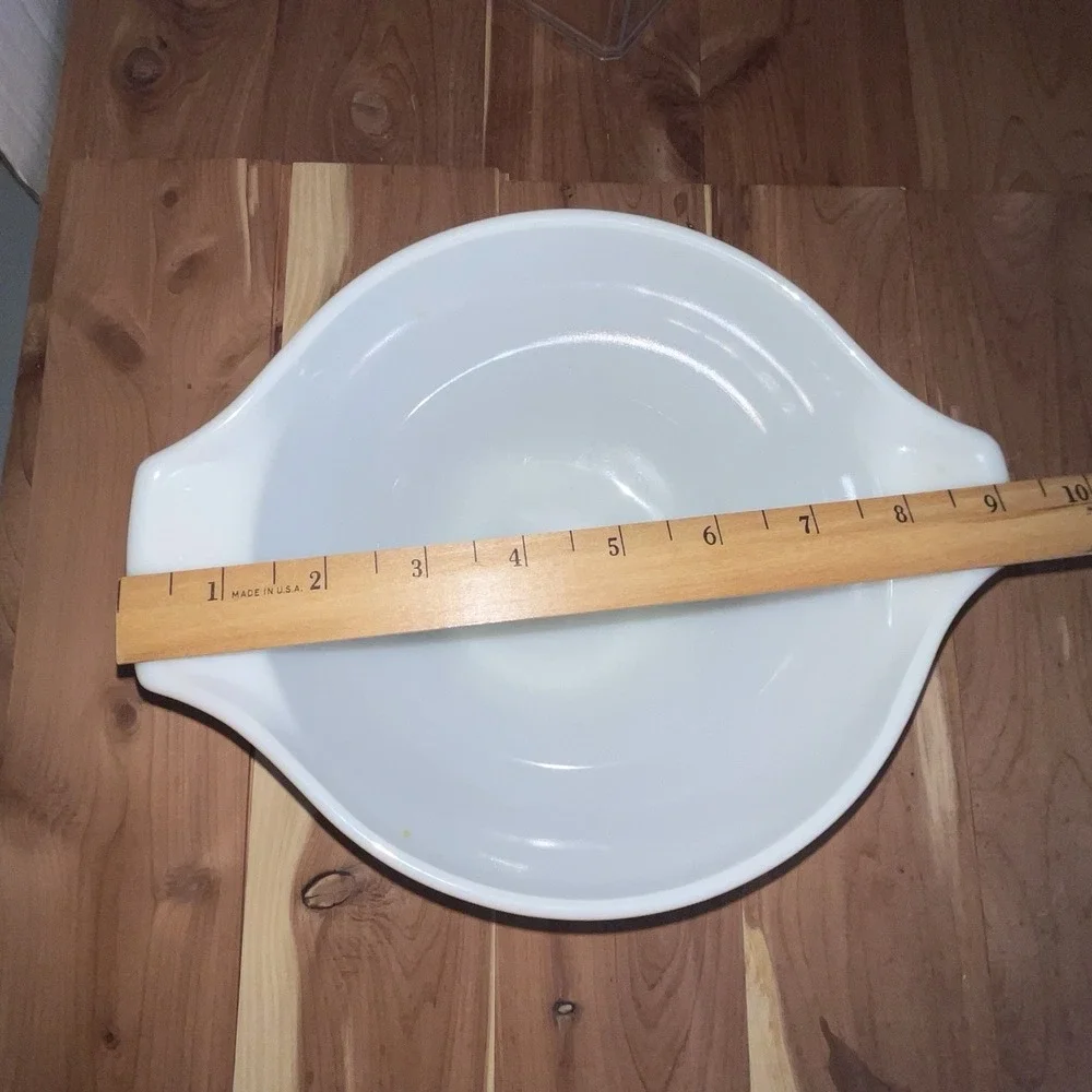 Vintage PYREX Autumn Harvest Cinderella Mixing Bowl # 443 Fall Thanksgiving